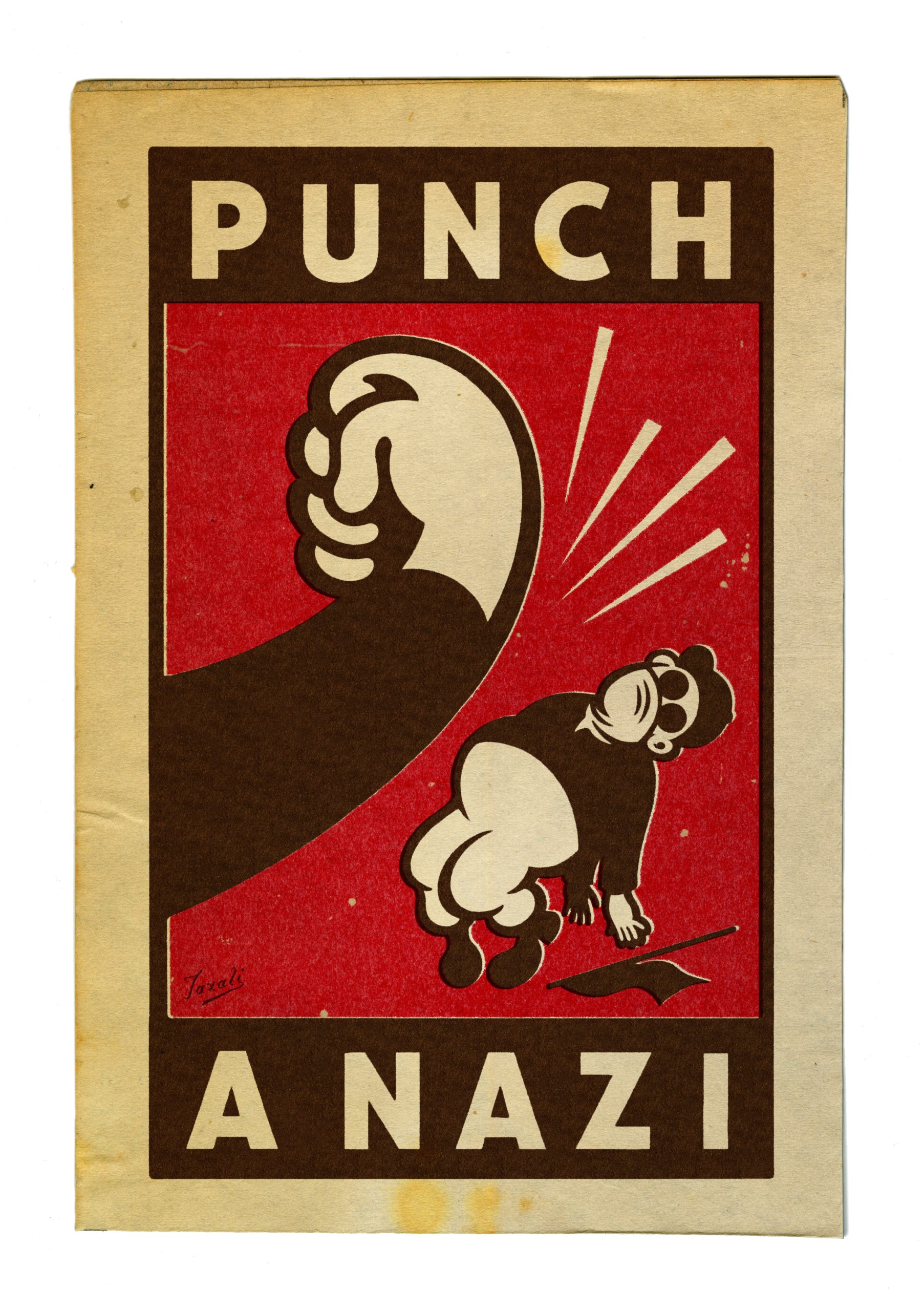 "Punch a Nazi" Giclée Print